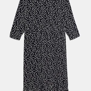 Zara polka dot midi / maxi dress